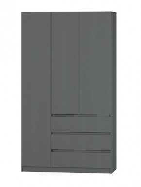 МС "Хилтон" Шкаф №2 1200 (Графит) в Агрызе - agryz.ok-mebel.com | фото 2