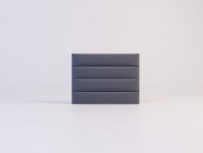 Мягкие панели ПОЛОСЫ ПРЯМЫЕ 15*90 (4 шт.) для спальни в Агрызе - agryz.ok-mebel.com | фото 9