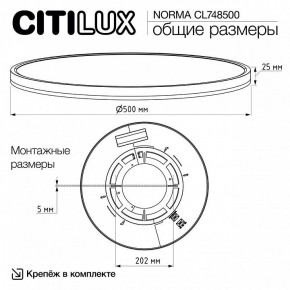 Накладной светильник Citilux Norma CL748500 в Агрызе - agryz.ok-mebel.com | фото 11