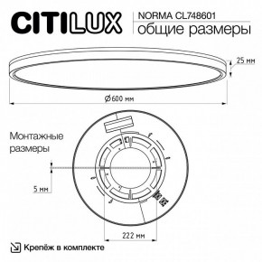 Накладной светильник Citilux Norma CL748601 в Агрызе - agryz.ok-mebel.com | фото 11