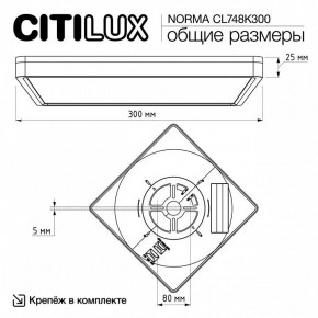 Накладной светильник Citilux Norma CL748K300 в Агрызе - agryz.ok-mebel.com | фото 7