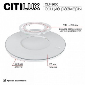 Накладной светильник Citilux NORMA CL749600 в Агрызе - agryz.ok-mebel.com | фото 12