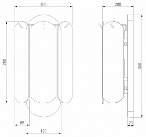 Накладной светильник Eurosvet Claire 60170/2 золото в Агрызе - agryz.ok-mebel.com | фото 4