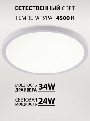 Накладной светильник Natali Kovaltseva PLAIN LED LAMPS 81113/3C в Агрызе - agryz.ok-mebel.com | фото 3