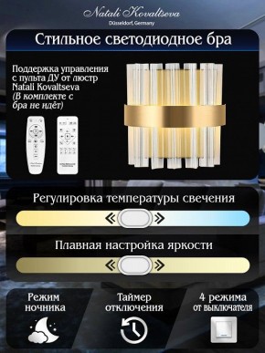 Накладной светильник Natali Kovaltseva ROYALTON LED LAMPS 81125/1W в Агрызе - agryz.ok-mebel.com | фото 6