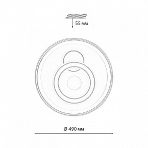 Накладной светильник Sonex Gemini 7785/85L в Агрызе - agryz.ok-mebel.com | фото 10