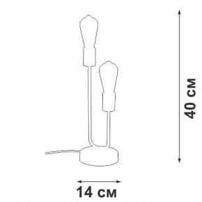 Настольная лампа декоративная Vitaluce V3005 V3005-1/2L в Агрызе - agryz.ok-mebel.com | фото 5