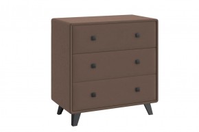 НИКОЛЬ Комод 3 ящика (шоколад) в Агрызе - agryz.ok-mebel.com | фото