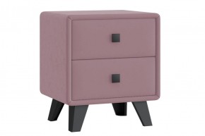 НИКОЛЬ Тумба узкая 2 ящика (розовый) в Агрызе - agryz.ok-mebel.com | фото
