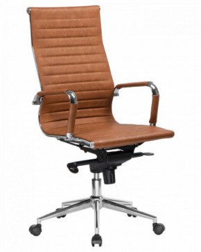 Офисное кресло для руководителей DOBRIN CLARK LMR-101F светло-коричневый №321 в Агрызе - agryz.ok-mebel.com | фото 2
