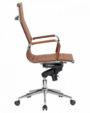 Офисное кресло для руководителей DOBRIN CLARK LMR-101F светло-коричневый №321 в Агрызе - agryz.ok-mebel.com | фото 3