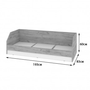 ОЛИВИЯ Детская (модульная) дуб серый/белый в Агрызе - agryz.ok-mebel.com | фото 14