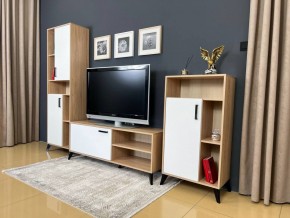 ОСКАР TRIO Гостиная (дуб золотой/белый) в Агрызе - agryz.ok-mebel.com | фото 3