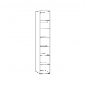ОСТИН Спальный гарнитур (модульный) графит в Агрызе - agryz.ok-mebel.com | фото 10