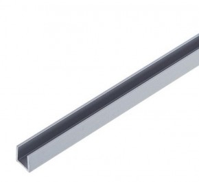 Планка торцевая "П" 4 мм для стеновой панели (алюминий) в Агрызе - agryz.ok-mebel.com | фото 1