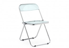 Пластиковый стул Fold складной clear gray-blue в Агрызе - agryz.ok-mebel.com | фото