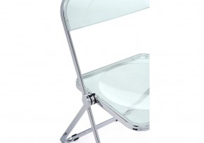 Пластиковый стул Fold складной clear gray-blue в Агрызе - agryz.ok-mebel.com | фото 7