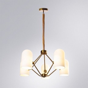 Подвесная люстра Arte Lamp Cassel A5454LM-5PB в Агрызе - agryz.ok-mebel.com | фото 3