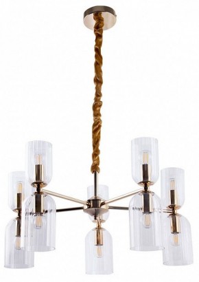 Подвесная люстра Arte Lamp Charm A1623LM-10GO в Агрызе - agryz.ok-mebel.com | фото