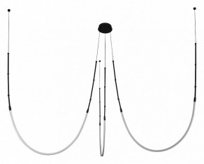 Подвесная люстра Arte Lamp Klimt A2850SP-38BK в Агрызе - agryz.ok-mebel.com | фото