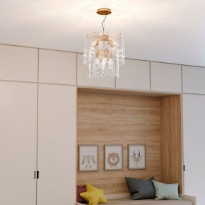 Подвесная люстра Eurosvet Claire 60170/8 золото в Агрызе - agryz.ok-mebel.com | фото 4