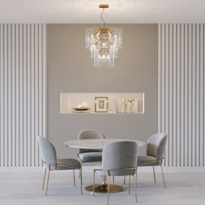Подвесная люстра Eurosvet Claire 60171 золото в Агрызе - agryz.ok-mebel.com | фото 3