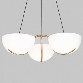 Подвесная люстра Eurosvet Emisfero 50083/3 LED золото в Агрызе - agryz.ok-mebel.com | фото