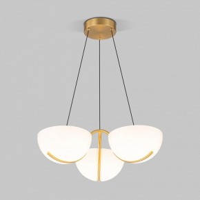Подвесная люстра Eurosvet Emisfero 50083/3 LED золото в Агрызе - agryz.ok-mebel.com | фото 2