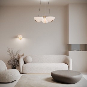 Подвесная люстра Eurosvet Emisfero 50083/3 LED золото в Агрызе - agryz.ok-mebel.com | фото 4