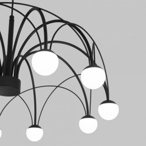 Подвесная люстра Eurosvet Ragno 90034/10 LED черный в Агрызе - agryz.ok-mebel.com | фото 6