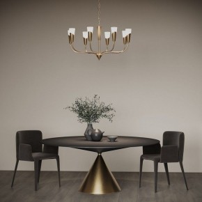 Подвесная люстра Eurosvet Rhyton 60167/8 латунь в Агрызе - agryz.ok-mebel.com | фото 5