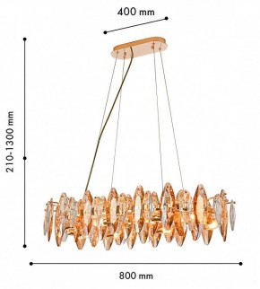 Подвесная люстра Favourite Glans 4719-8PC в Агрызе - agryz.ok-mebel.com | фото 4