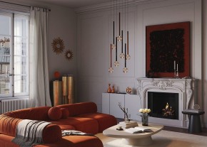 Подвесная люстра Maytoni Bubble dream MOD383PL-L40BBS3K в Агрызе - agryz.ok-mebel.com | фото 5