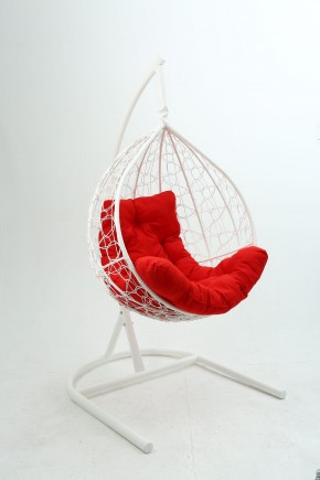 Подвесное кресло Бароло (белый/красный) в Агрызе - agryz.ok-mebel.com | фото
