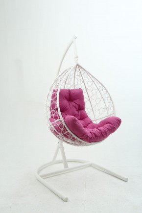 Подвесное кресло Бароло (белый/розовый) в Агрызе - agryz.ok-mebel.com | фото