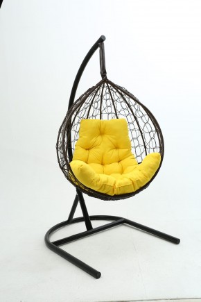 Подвесное кресло Бароло (коричневый/желтый) в Агрызе - agryz.ok-mebel.com | фото
