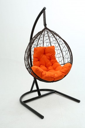 Подвесное кресло Бароло (коричневый/оранжевый) в Агрызе - agryz.ok-mebel.com | фото