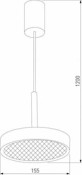 Подвесной светильник Elektrostandard Plate a065412 в Агрызе - agryz.ok-mebel.com | фото 4