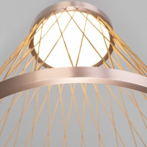 Подвесной светильник Eurosvet Cesta 40016/1 LED коричневый в Агрызе - agryz.ok-mebel.com | фото 7