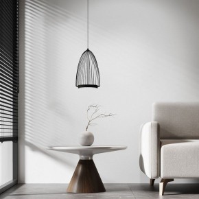 Подвесной светильник Eurosvet Comodita 40009/1 LED черный в Агрызе - agryz.ok-mebel.com | фото 4