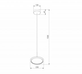 Подвесной светильник Eurosvet Crespella 90034/1 золото в Агрызе - agryz.ok-mebel.com | фото 6