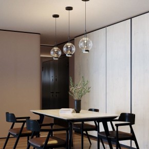 Подвесной светильник Eurosvet Frasco 50267/1 LED черный в Агрызе - agryz.ok-mebel.com | фото 3