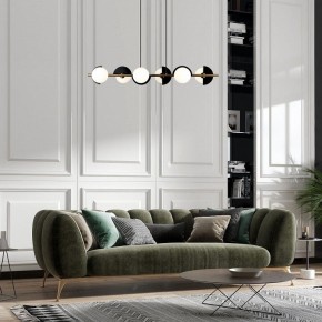 Подвесной светильник Eurosvet Moity 70149/6 черный/латунь Smart в Агрызе - agryz.ok-mebel.com | фото 4