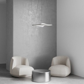 Подвесной светильник Eurosvet Occhio 40026/1 LED серый в Агрызе - agryz.ok-mebel.com | фото 4