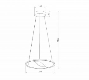 Подвесной светильник Eurosvet Occhio 40026/1 LED серый в Агрызе - agryz.ok-mebel.com | фото 5