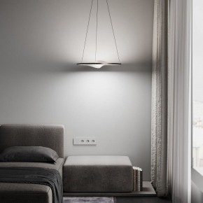 Подвесной светильник Eurosvet Occhio 40027/1 LED серый в Агрызе - agryz.ok-mebel.com | фото 3