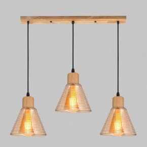 Подвесной светильник Imex MD.5870 MD.5870-3-P-WOOD+BK в Агрызе - agryz.ok-mebel.com | фото 2