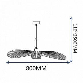 Подвесной светильник Imperiumloft HAT Black ﻿HAT01 в Агрызе - agryz.ok-mebel.com | фото 3