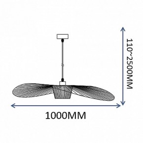 Подвесной светильник Imperiumloft HAT Black ﻿HAT01 в Агрызе - agryz.ok-mebel.com | фото 5