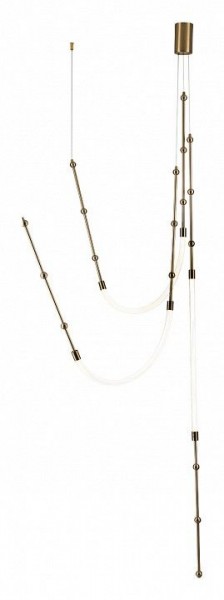 Подвесной светильник Indigo Corda 14010/3P Brass в Агрызе - agryz.ok-mebel.com | фото 4
